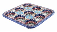 Blue Rose Polish Pottery Kristi Nine Muffin Pan