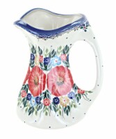Blue Rose Polish Pottery Amelie Flower Vase