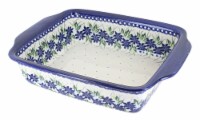 Blue Rose Polish Pottery Sierra Casserole
