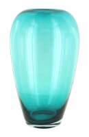 Blue Rose Polish Pottery Baltic Green Tall Vase