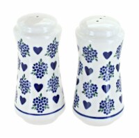 Blue Rose Polish Pottery Sweet Heart Salt & Pepper Shakers