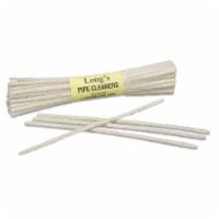 NSN2929946 6 x 1 in. Tobacco Pipe Cleaner - Wire & Cotton White - Box of 24
