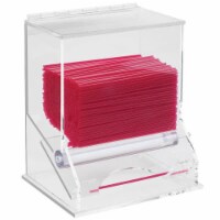 Cal Mil 296 Round Stir-Stick Dispenser - Clear