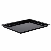 Cal Mil 325-13-13 13 x 18 in. Shallow Tray - Black