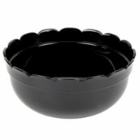 Cal Mil 453-13 9 Fluted Step Bowl 4 Deep - Black
