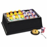 Cal Mil 463-18-13 Econo-Tuff Housing Pan, 18 x 26 in. - Black