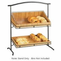 Cal Mil 1330-12-13 Madera Two Tier Black Iron Stand - 26.25 x 12.5 x 27.5 in.