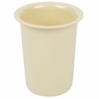 Cal Mil 1017-61 Solid Butter Yellow Melamine Cylinder - 4.5 dia. x 5.5 in.
