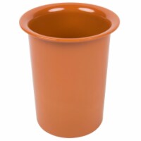 Cal Mil 1017-62 Solid Terra Cotta Melamine Cylinder - 4.5 dia. x 5.5 in.