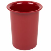 Cal Mil 1017-64 Solid Cranberry Melamine Cylinder - 4.5 dia. x 5.5 in.