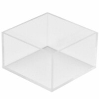 Cal Mil 1395-12 Cater Choice Clear Acrylic Square Accessory Bowl - 5 x 5 x 3 in.