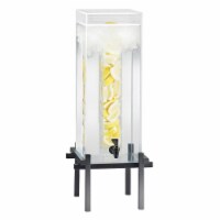 Cal Mil 1132-5INF-74 5 gal Infusion Dispenser, Silver - 11.625 x 11.875 x 28.875 in.