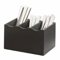 Cal Mil 1244-96 Midnight Flatware Display - 8.25 x 5.5 x 4.75 in.