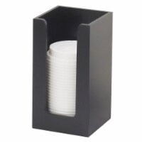 Cal Mil 298-96 Midnight Cup & Lid Organizer - 4.5 x 4.5 x 8 in.