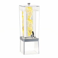 Cal Mil 2016INF-74 3 gal Econo Beverage Dispenser, Silver - 8 x 10 x 24 in.