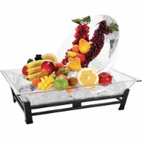 Cal Mil IP102-13 19 x 27 in. Metal Ice Housing - Black