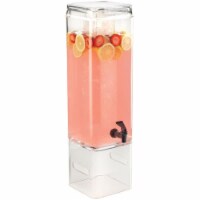Cal Mil 1112-5AINFH Classic 5 gal Acrylic Beverage Dispenser with Infusion Chamber & Side Han