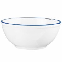 Cal Mil 3343-10-15 10 in. Enamaleware Bowl - White