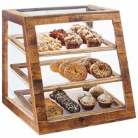 Cal Mil 3432-99 Madera 3-Tier Bakery Case - Brown