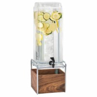 Cal Mil 3703-3INF-49 3 gal Mid-Century Beverage Dispenser with Infusion Chamber - 8.25 x 10 x