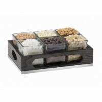 Cal Mil 3805-87 Cinderwood 6 Jar Holders