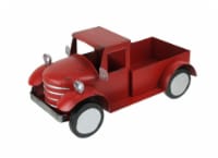 Rustic Metal Antique Pickup Truck Indoor or Outdoor Planter-Red Western Décor