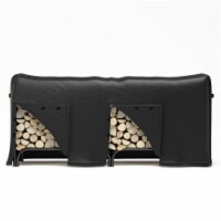Regal Flame LRFP1005 8 ft. Black Water Resistant Firewood Log Rack Cover