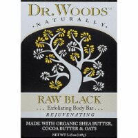 Dr. Woods Raw Black Castile Bar Soap