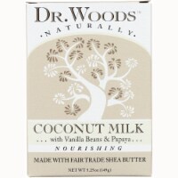 Dr. Woods Coconut Milk Raw Shea Butter Soap 5.25 oz Bar(S)