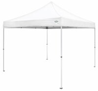Caravan Canopy M Series Pro 2 10 x 10 ft Straight Leg Pop-Up Canopy Tent, White
