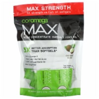 Coromega MAX Super High Omega-3 Fish Oil Coconut Bliss Squeeze Shots