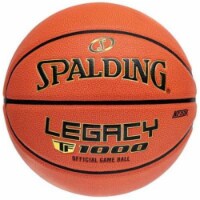 Spalding 1457055 28.5 in. Legacy NFHS Indoor Game Basketball, Orange