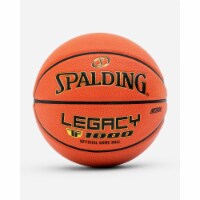 Spalding 1457054 29.5 in. Legacy NFHS Indoor Game Basketball, Orange