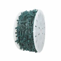 Novelty Lights 1,000 Foot C7 Christmas String Bulk Reel, Green Wire, 6 Spacing