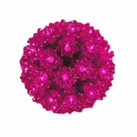 SS50-PU Christmas Starlight Sphere, Purple, 50 Light, 6 Diameter