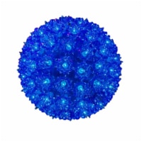 SS100-BL Christmas Starlight Sphere, Blue, 100 Light, 7.5 Diameter