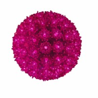 SS100-PU Christmas Starlight Sphere, Purple, 100 Light, 7.5 Diameter