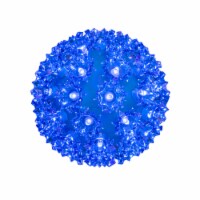 50 Light Outdoor Christmas LED Starlight Sphere, Blue, 6 Diameter