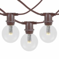100 Foot G50 LED Heavy Duty Outdoor Patio Globe String Lights, 100 LED Bulbs