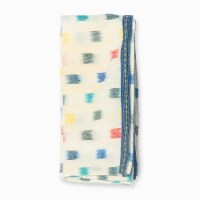 TOWALE Extra Large Tea Towels in Woven Cotton with an Embroidered