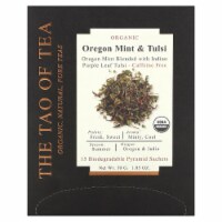 Oregon Mint & Tulsi Organic Tea Bags Perspective: Main