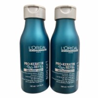 L'Oreal Pro Keratin Refill Travel Shampoo 3.4 OZ Set of Two