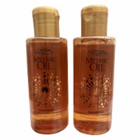 L'Oreal Mythic Oil Shampoo Travel 2.5 OZ travel set of 2
