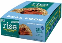 Rise Foods  Plant Protein 15G Bar Gluten Free   Sunflower Cinnamon