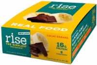 Rise Foods  Whey Protein 16G Bar Gluten Free   Cacao Banana