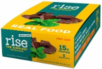 Rise Foods  Whey Protein 15G Bar Gluten Free   Mint Chip