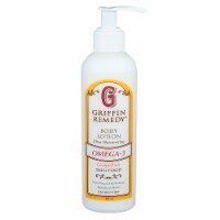 Griffin Remedy Omega-3 Body Lotion, Grapefruit Essential Oils and Organic MSM, 8 Ounce