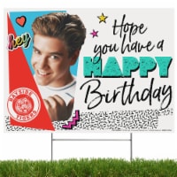 Happy Birthday Yard Sign, Saved By the Bell, Zack Morris