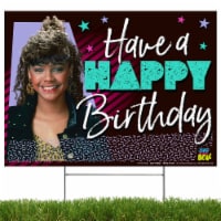Happy Birthday Yard Sign, Saved By the Bell, Lisa Turtle