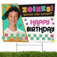 ZOINKS! Happy Birthday Yard Sign, Saved By the Bell, Screech